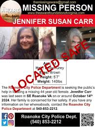 UPDATE: JENNIFER'S family was...