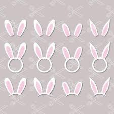 Download Easter Bunny Ears Svg Dxf Png Eps Bunny Monogram Svg Cut Files