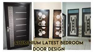 The mirrored wardrobe doors create an illusion of more space in the room. Aluminium Latest Bedroom Door Design Youtube