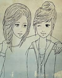It gives us an immense pleasure. Pencil Drawing Bff Easy Cute Drawings Novocom Top