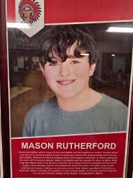 Mason has been doing great at school our whole class is so proud of him!