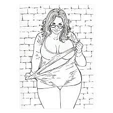 Coloring pages are no longer just for children. Nsfw Totally Curvy Coloring Book Thor R Mikelic Alex Kotkin Elle Chase 9781682739082 Amazon Com Books