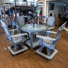 You are not logged in. Polyvinyl Pub Table Set Dark Gray Light Gray Shipshewana Furniture Co