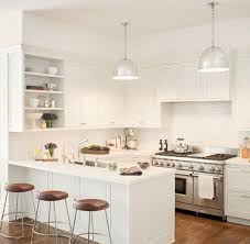 Well Decorated White Kitchen American Kitchen Design Kitchen Design Small Very Small Kitchen Design
