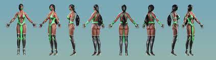 Mortal Kombat 9 Jade [3D Full Model Sheet] : r/MortalKombat