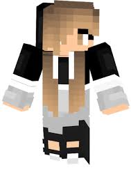 Deadpool Skin Mc Girl Hoodie Brown Hair Nova Skin Deadpool Skin Hoodie Girl Minecraft Skins Girl Hoodie