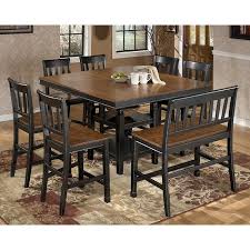We want to be houston's source for. Owingsville Counter Height Dining Room Set Signature Design By Ashley Furniturepick