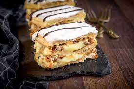 How To Make Classic French Mille Feuille Napoleon Pastries Recipe Puff Pastry Desserts Napoleon Pastry Moroccan Desserts