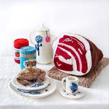 Contracts were secured to supply wool, wheat and meat to britain. We Knit The Unknittable Meat Champagne Perfume And More Bored Panda