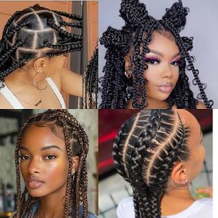 Goddess Braids: High-impact structure and perimeter protection, AI generated