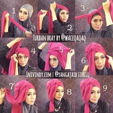 Ini Vindy Yang Ajaib 4 Tutorial Hijab Pesta Elegan Dan Mudah Jilbab Turban Jilbab Cantik Gaya Rambut Bob