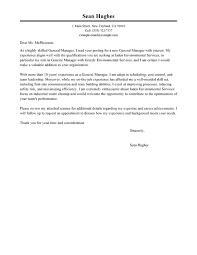100+ great cover letters from 18 different job sectors. Professional General Manager Cover Letter Examples Livecareer