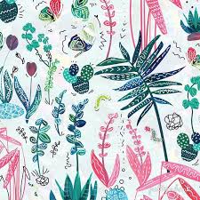 360 Me Gusta 2 Comentarios Patternbank Patternbank En Instagram It S Only Thursday Comfort Yourself In A Painted Garden A Beautiful Pattern Made With