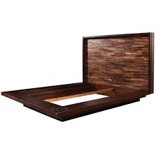 When its time to go to sleep, you want a bed that is comfortable and secure in order to feel rested in the morning. Reclaimed Wood Rustic Devon King Platform Bed Frame Zin Home