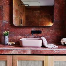 Kip Co On Instagram Moody Bathroom Vibes At Co Founder Alex S Pad Pic Thanks To The Lovely Folk At Bathroom Inspiration Decor Pink Bathroom Bathroom Decor