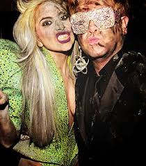 elton john lady gaga grammy awards 2010 lady cantores nova iorque
