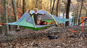Camping hammocks are a backpacker's best friend when traveling. Hammock Tent Camping Win Or Fail Tensile Stingray 3 Person Tent Review Youtube