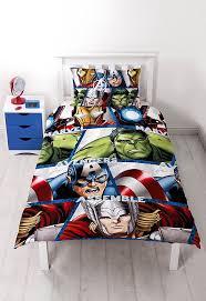 Character World Dmasheds003uk1 Marvel Avengers Shield Bettwasche Set Mikrofaser Mehrfarbig Einzel Disney Marvel Marvel Avengers Avengers