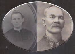 Richard and Sarah (Pawson) Grawbarger Family...Bear Valley Back, l-r:  Gordon, Wilbert, Mary Adelaide (Addie), Allen Front,l-r: Richard holding  Elizabeth Isabelle (Bessie), Sarah Ann (Sadie), Sarah holding Angline  Caroline (Lina), Agnes Jane