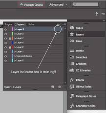 The frame is on a locked layer. Solved Indesign Cc 2015 Layers Indicator Missing Adobe Support Community 7254606