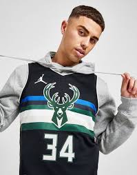 Milwaukee dropped game 2 of the eastern conference semifinals and will head back to milwaukee ahead of game 3. Jordan Nba Milwaukee Bucks Antetokounmpo 34 Jersey Schwarz Jd Sports