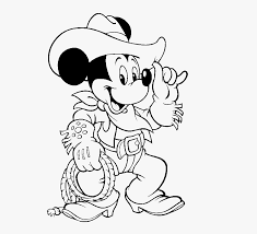 As a batch (26 pages) or; Mickey Mouse Cowboy Coloring Page 2 By Laura Free Printable Western Cowboy Coloring Page Hd Png Download Kindpng