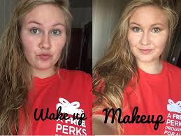 I spent the morning doing a bridal makeup demo