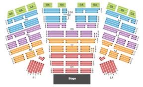 Grand Casino Hinckley Concert Seating Chart Card 2019