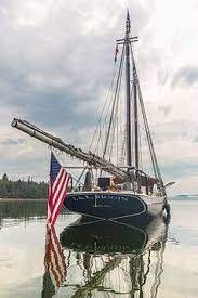 J E Riggin Schooner Maine Travel Sailing Cruise