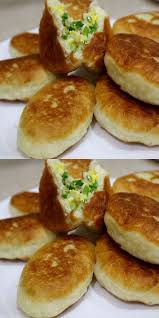 тесто для пирожков с луком и яйцом без дрожжей Izumitelnye Pirozhki S Zelenym Lukom I Yajcom Food Savoury Baking Recipes