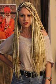 Extra Uzun Afrika Orgusu Gordugunuz Model 3 Ay Kullanim Suresi Olup Saca Zarar Vermeyen Orgu Stl White Girl Braids Blonde Box Braids Blonde Weave Hairstyles