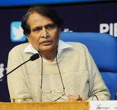 Exclusive interview of union railway minister post budget. Suresh Prabhu Wikipedia