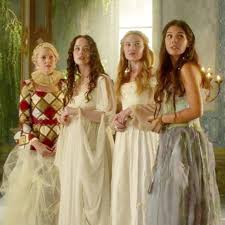 He's awfully wholesome about the whole business: Wcw Waybackwednesday Pretty Maids All In A Row Jenessagrant Annapopplewell Celinasinden Caitlinstasey Ladiesinwa Reign Dresses Reign Fashion Reign Mary