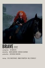 Brave movie posters at movie poster warehouse movieposter.com. Brave By Maja Film Posters Minimalist Movie Poster Wall Movie Posters Vintage