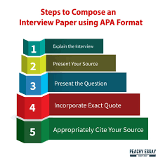 Include the last name and first initial of the interviewee. How To Write An Interview Paper In Apa Format Full Guide