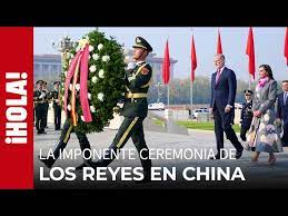 Los reyes Felipe y Letizia y su acto más imponente en China en la plaza más  grande del mundo - YouTube