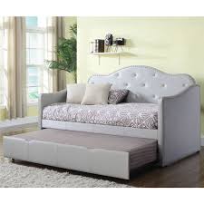 Pearlescent Glam Day Bed And Trundle Weekends Only Furniture And Mattress Daybed With Trundle Twin Daybed With Trundle Furniture