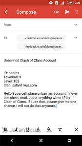 Akun coc sultan gratis yang akan kami bagikan pada artikel kali ini merupakan twon holl level tinggi pilih salah satu yang akan kalian. Cara Mengembalikan Akun Clash Of Clans Coc Yang Di Banned Jalantikus