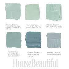 It's no secret that various shades of blue paint are having a moment right now! Part 3 Blue Green Paints Palladian Blue Green Paint Colors