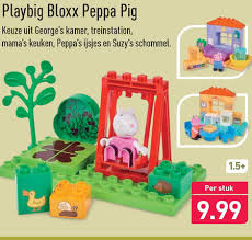 Peppa ijsje / peppa ijsje : Bouwblokken Folder Aanbieding Bij Aldi Details