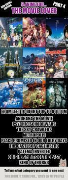 9 Anime For The Movie Lover Non Ghibli Edition Part 4 Anime Titles Anime Reccomendations Anime Suggestions