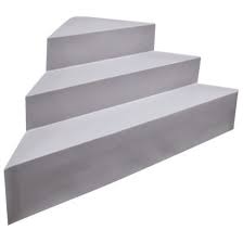 Escalier D Angle Piscine Acrylique Sur Liner Distripool