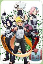 Unbu Team 7 Naruto Sasuke Sakura And Kakashi Naruto Cute Anime Naruto Sakura