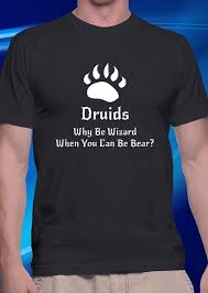 Dnd Inspired Druid T Shirt Dnd Shirts Dnd Funny Shirts