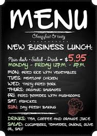 Download Blackboard Menu For Business Lunch Background For Free Menu Template Restaurant Menu Template Free Menu Templates