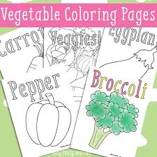 Perfect for keeping little ones busy. Vegetables Coloring Pages Free Printable Easy Peasy And Fun