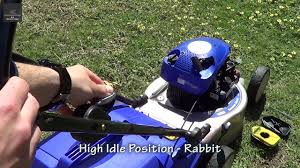 When the engine slows down while cutting through thick grass, the governor opens the throttle automatically, thus maintaining the preset engine speed. How To Bypass The Governor On A Lawn Mower Engine Youtube