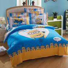 Minion Bed Set Queen King Twin Size Ebeddingsets Kids Bedding Sets Bedding Sets Unique Bedding Sets