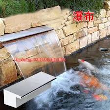 Maybe you would like to learn more about one of these? Villa Rockery Landscape Waterfall Fountain Water Curtain Wall Stainless Steel 304 Fish Pond Flowing Water Waterfall Wall Nozzle Outdoor Hot Tubs Aliexpress