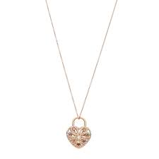 We did not find results for: Tiffany 18k Rose Gold Diamond Multistone Filigree Heart Pendant Necklace 287072 Fashionphile